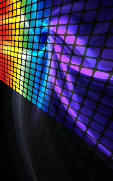 抽象的な虹の壁 — ストック写真