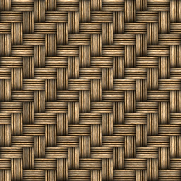 Wicker Woven Basket Texture — Stock Photo, Image
