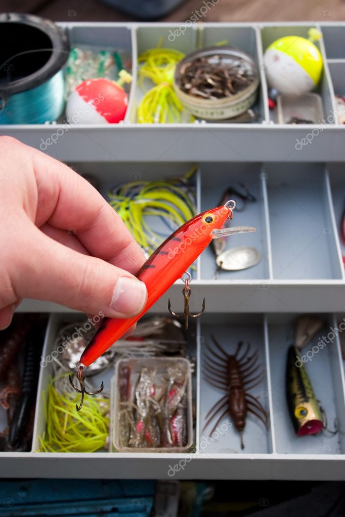 Choosing the Right Fishing Lure Stock Photo by ©ArenaCreative 8945862