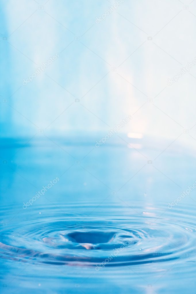 Blue Water Ripples Background