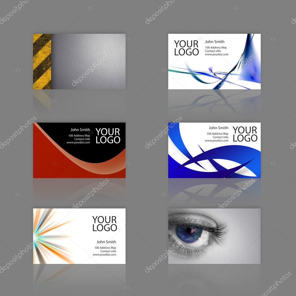 Bussiness Card Assortment — Stock Photo © ArenaCreative 8946290