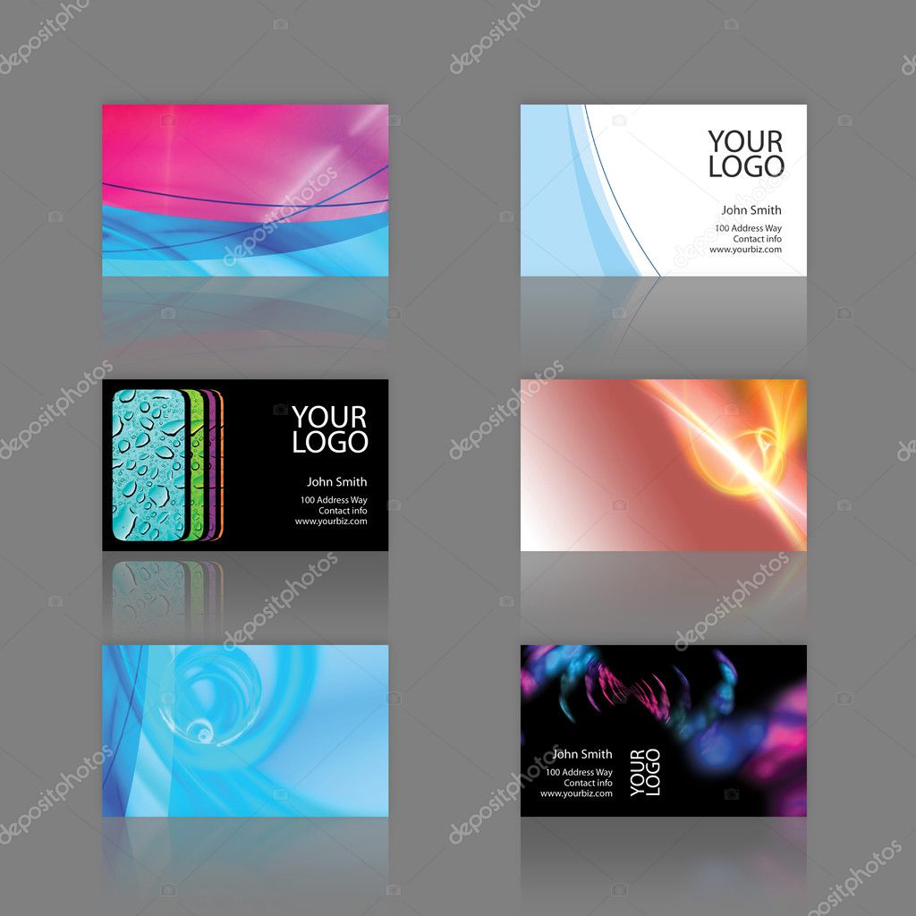 Business Cards Assortment — Stock Photo © ArenaCreative 8946296