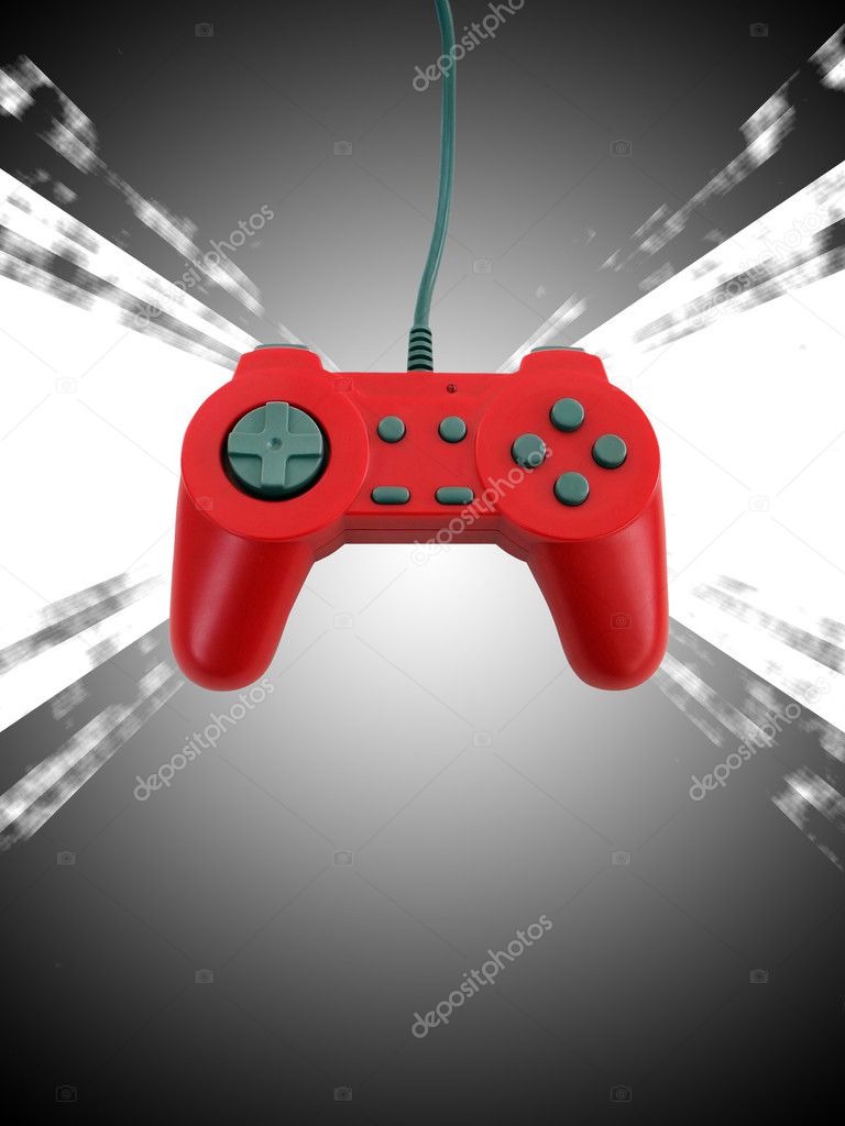 Game controller w clipping path