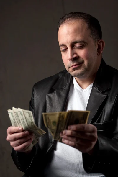 Shady Cash Earnings — Stock Photo, Image