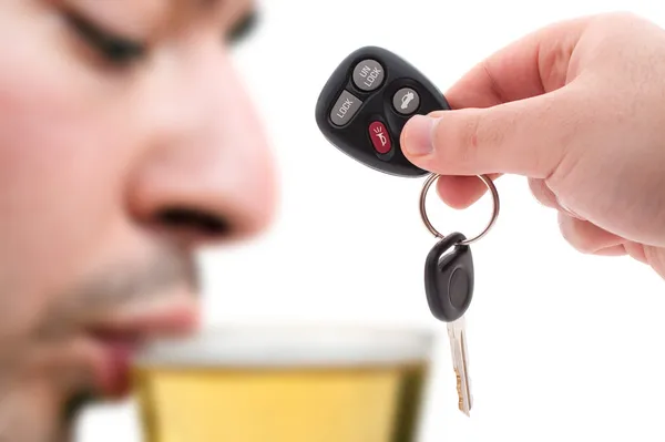 Guidare ubriaco — Foto Stock