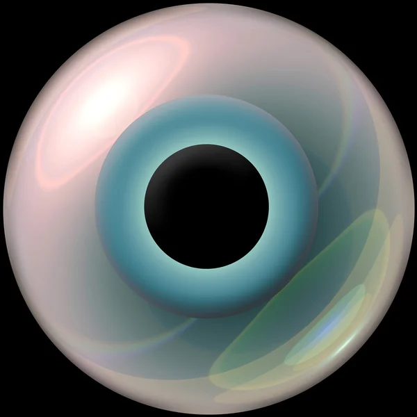3D oogbol — Stockfoto