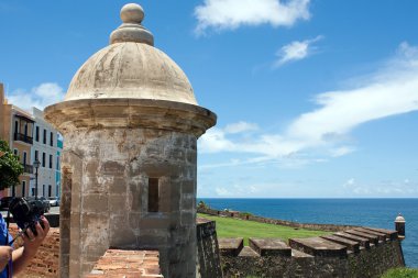 San Cristobal Fort Tower clipart