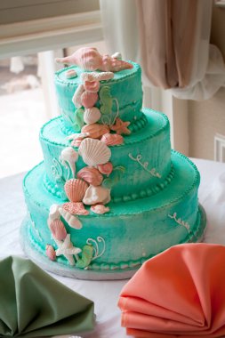 Tiered Wedding Cake clipart