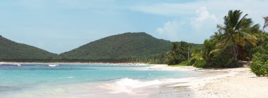 Culebra Island Flamenco Beach clipart