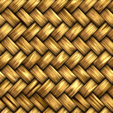 Wicker Woven Basket Texture clipart