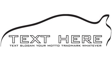 Sportscar Outline Logo