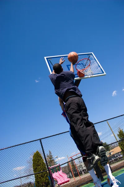 Basketbal schot — Stockfoto