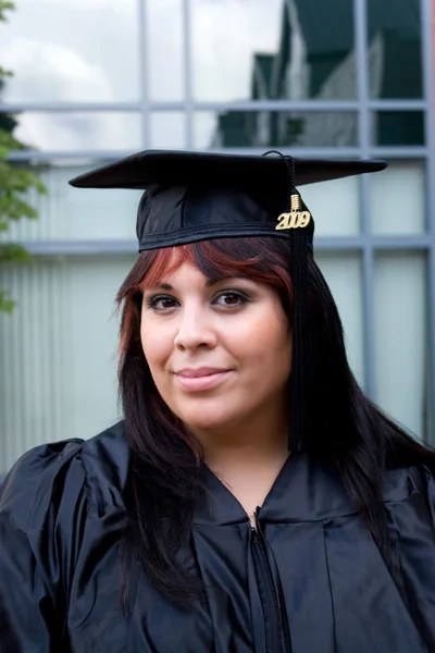 Young Woman Graduating — Stock Photo, Image