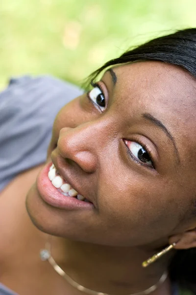Smiling Young Woman — Stock Photo, Image