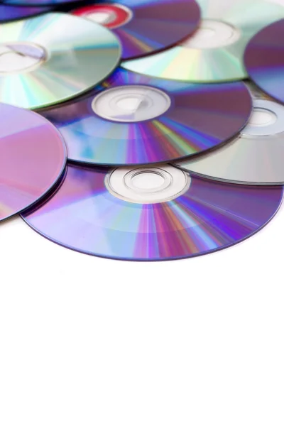 Blank Media Disks — Stock Photo, Image