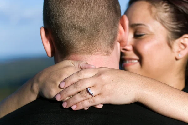 Couple fiancé — Photo