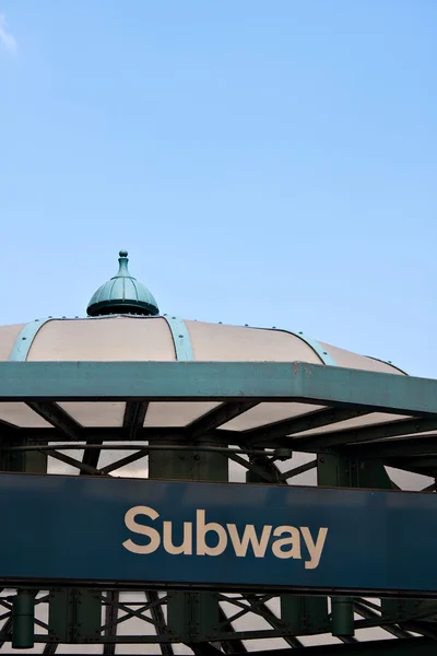 Union Square Subway Entrance — Stock Photo, Image