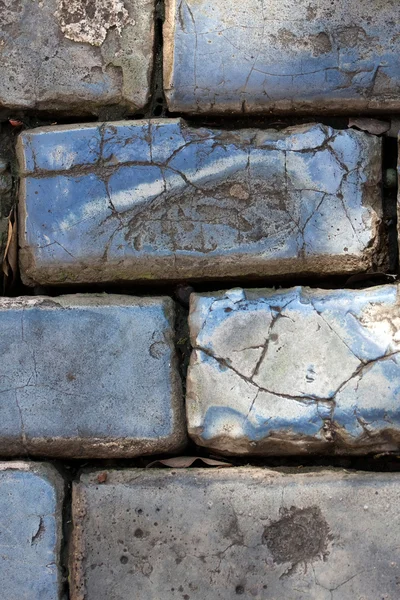 Eski san juan Arnavut kaldırımı taşları — Stok fotoğraf