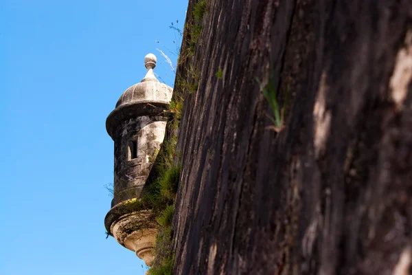 El morro οχυρό πύργο ρολόι — Φωτογραφία Αρχείου