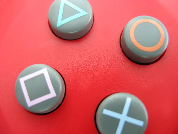 ゲームパッドのボタン — ストック写真