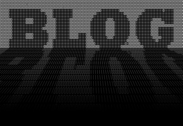 BLOG Código binario — Foto de Stock