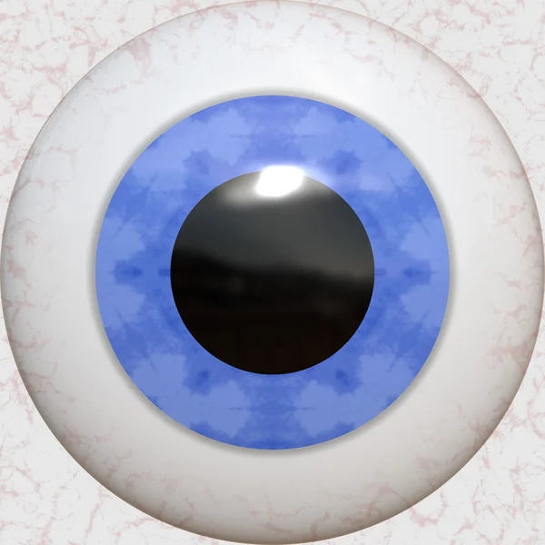 Textura do globo ocular — Fotografia de Stock