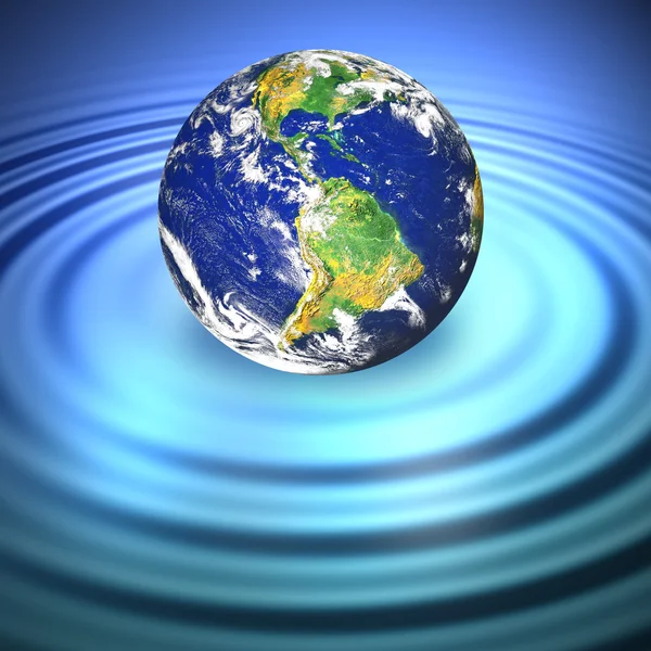 Floating Earth — Stock Photo, Image