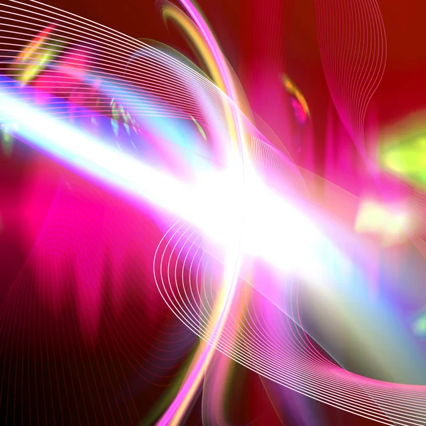 Abstract Glowing Flare — Stock Photo, Image