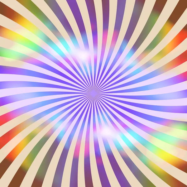 Textur der Regenbogen-Retro-Strahlen — Stockfoto