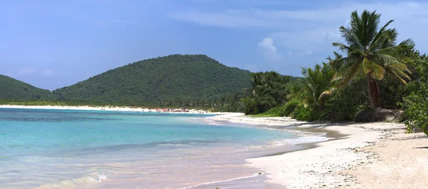 Φλαμένκο παραλία culebra Πανόραμα — Φωτογραφία Αρχείου