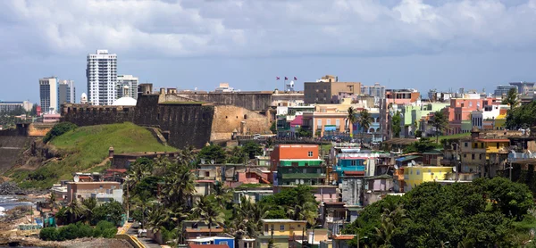 Vecchia costa di San Juan — Foto Stock