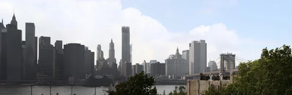 Panorama de Manhattan New York skyline — Photo