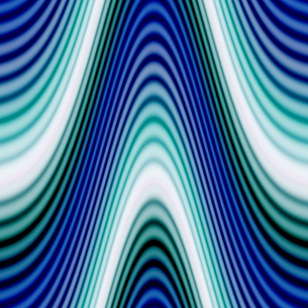 Funky Glowing Waves — Stock Photo, Image