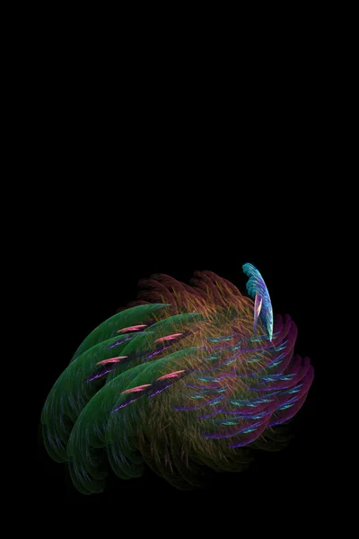 Tavus kuşu fractal — Stok fotoğraf