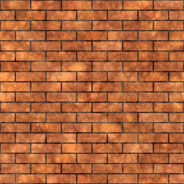 간단한 벽돌 벽 텍스처 — 스톡 사진