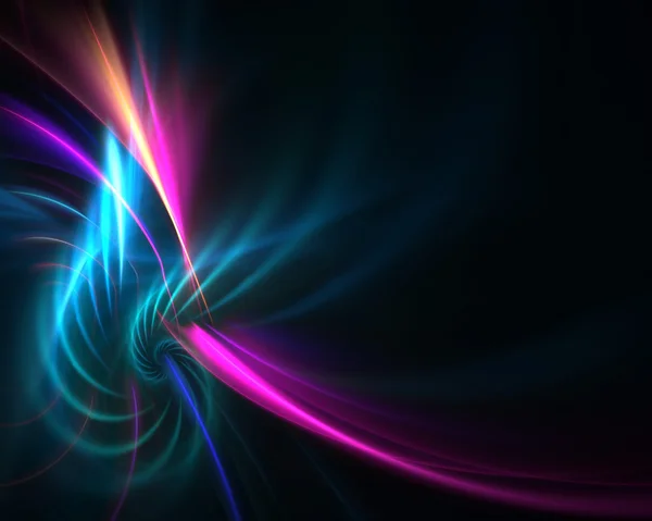Fraktal plasma vortex — Stockfoto