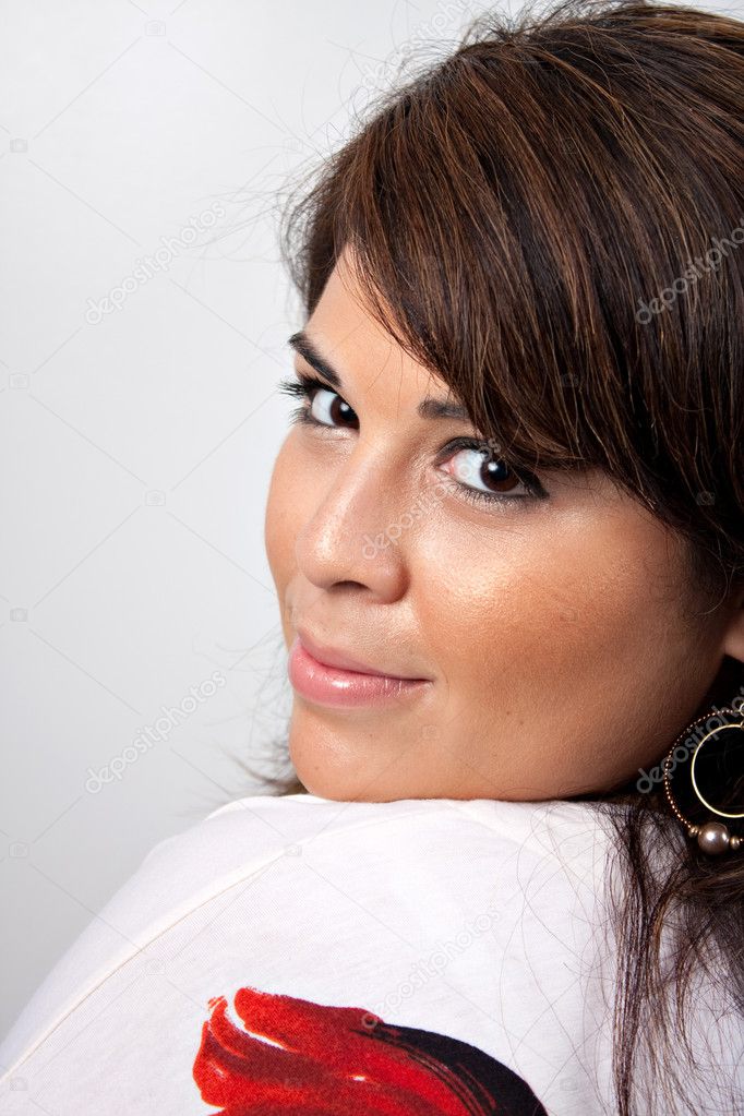 Beautiful Hispanic Woman