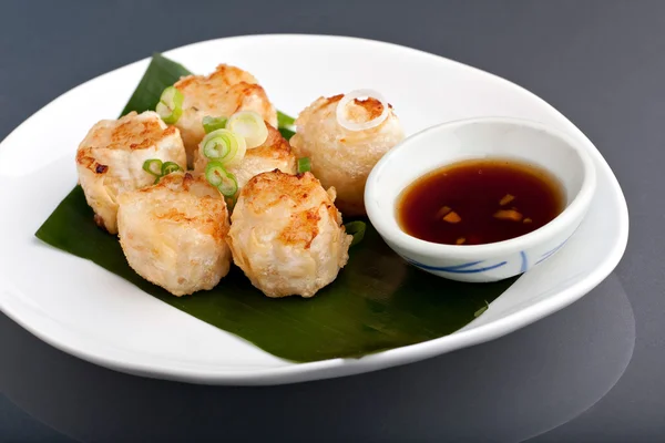 Thai stekt dumpling aptitretare — Stockfoto