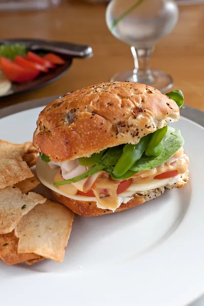 Fresh Deli Sandwich — Stock Photo, Image