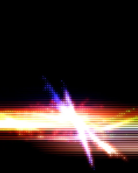 Regenbogen abstrakte Flare Layout — Stockfoto