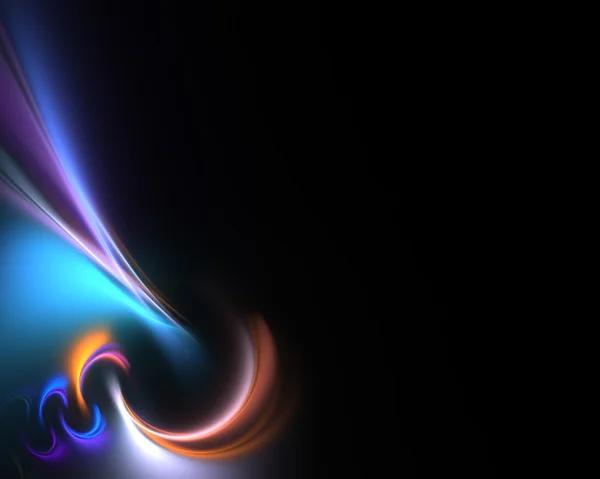 Swirls çok renkli — Stok fotoğraf