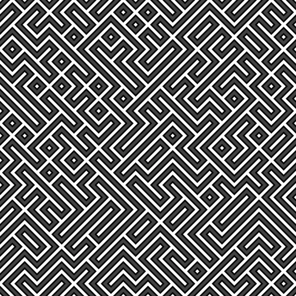 Labirinto geométrico — Fotografia de Stock