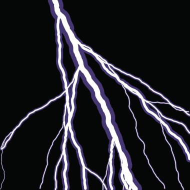 Lightning Bolts Vector clipart