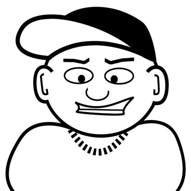 Cartoon Homeboy clipart