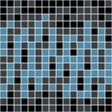 Blue Squares Pattern clipart