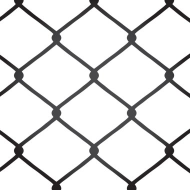 Chain Link Fence Vector clipart