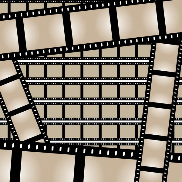 Films Strips Vector — Stock Vector