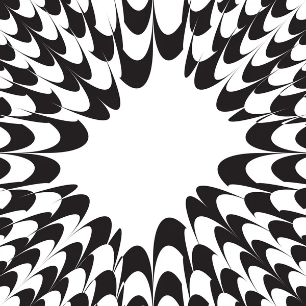 Spikey burst lay-out — Stockvector