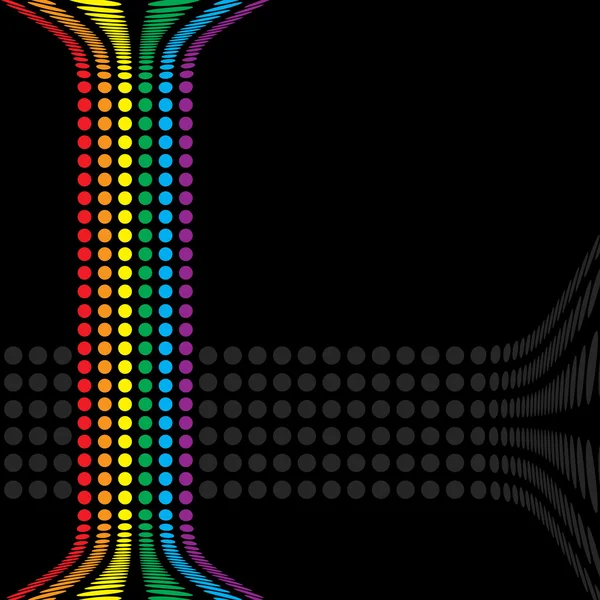 Rainbow cirklar layout — Stock vektor