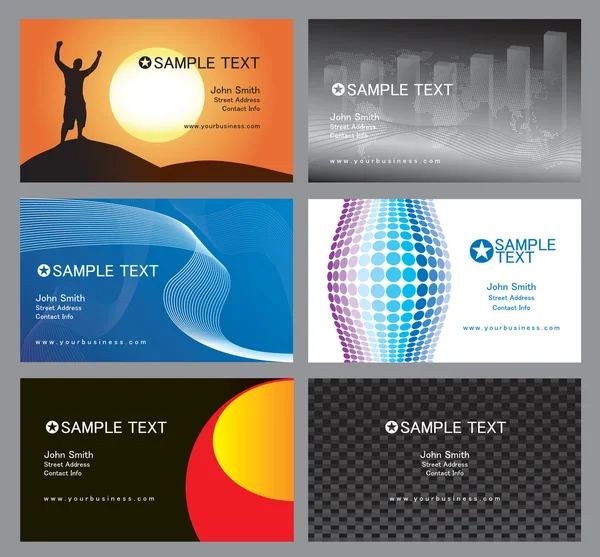 Vector Business Cards — Stock Vector
